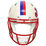 Josh Allen Autographed Buffalo Bills RETRO Speed Authentic Helmet Beckett Witnessed