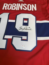 Larry Robinson Autographed Montreal Canadiens Authentic Adidas Red Jersey Fanatics