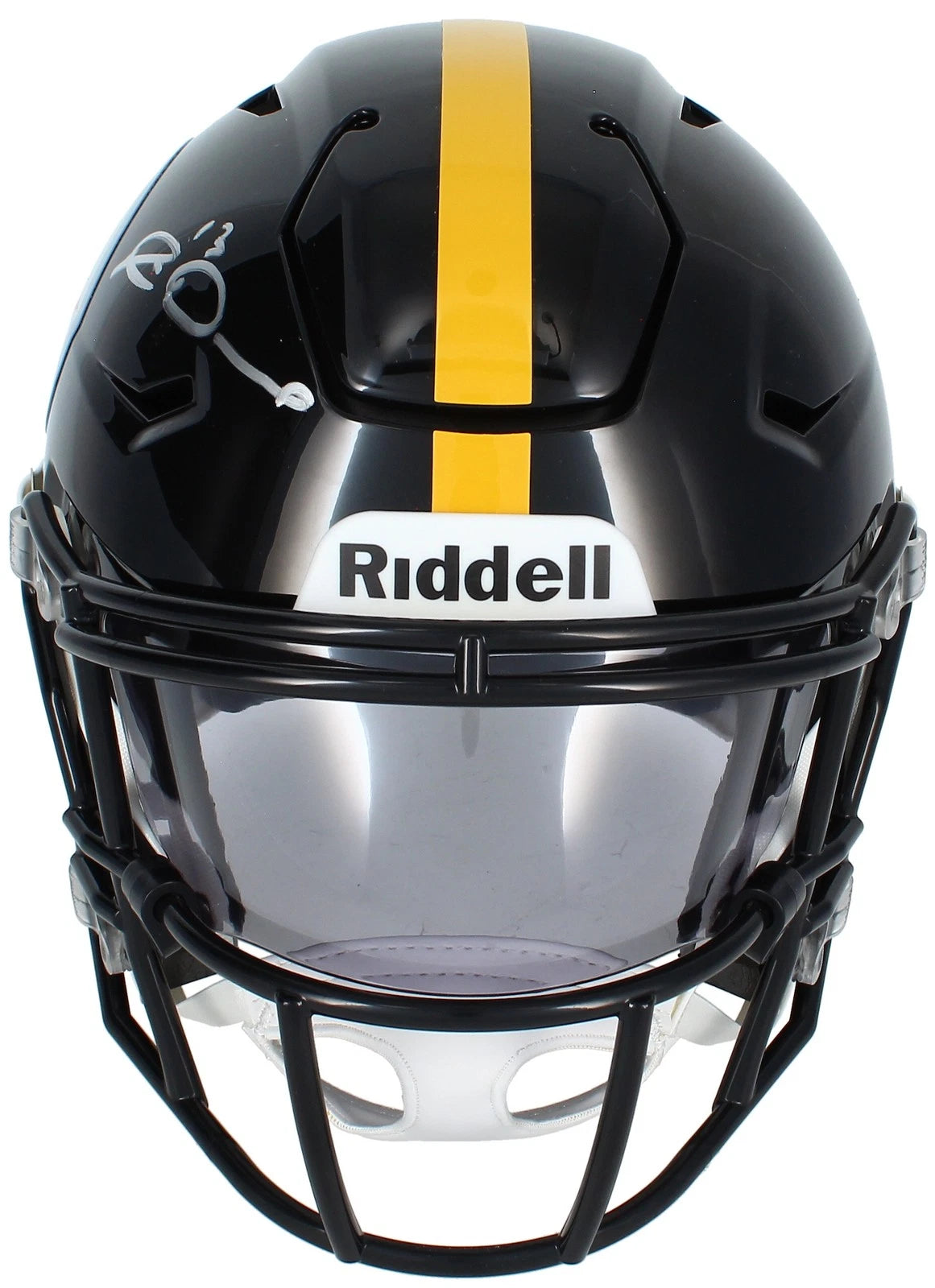 Rico Dowdle Autographed Pittsburgh Steelers Speedflex Midi Helmet Beckett Witnessed