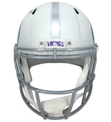 JJ McCARTHY SIGNED MINNESOTA VIKINGS F/S WINTER WARRIOR SPEED REP HELMET BECKETT