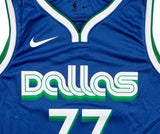 Luka Doncic Autographed Dallas Mavericks Nike 2022-23 City Edition Swingman Jersey Panini