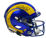 Matthew Stafford / Cooper Kupp Dual Los Angeles Rams SB LVI Champs Logo Speedflex Authentic Helmet FANATICS