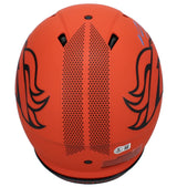 Bo Nix Autographed Denver Broncos RAVE Speed Authentic Helmet with Visor Beckett Witnessed