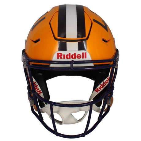 Joe Burrow Autographed/Inscribed "19 Champs" LSU Speed Flex Authentic Helmet Fanatics