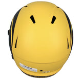 Marshall Faulk Autographed Rams RAVE Speed Full Size Helmet Beckett Witnessed