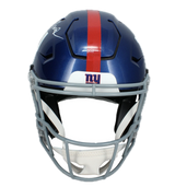 Abdul Carter Autographed New York Giants Speedflex Authentic Helmet Beckett