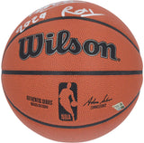 Victor Wembanyama Autographed/Inscribed "2024 ROY" Wilson Authentic Series Indoor/Outdoor Basketball Fanatics