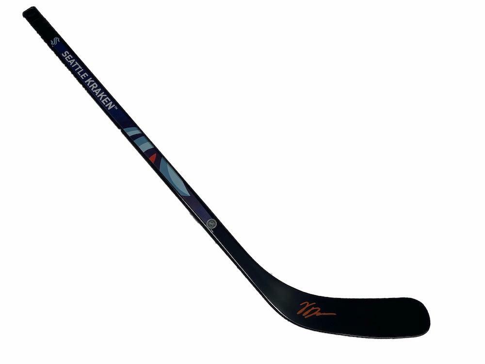 VINCE DUNN Autographed Seattle Kraken Mini Stick FANATICS