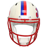Josh Allen Autographed Buffalo Bills RETRO Speed Full Size Helmet Beckett Witnessed