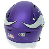 Warren Moon Autographed/Inscribed "HOF '06" Minnesota Vikings Speedflex Midi Helmet Beckett Witnessed