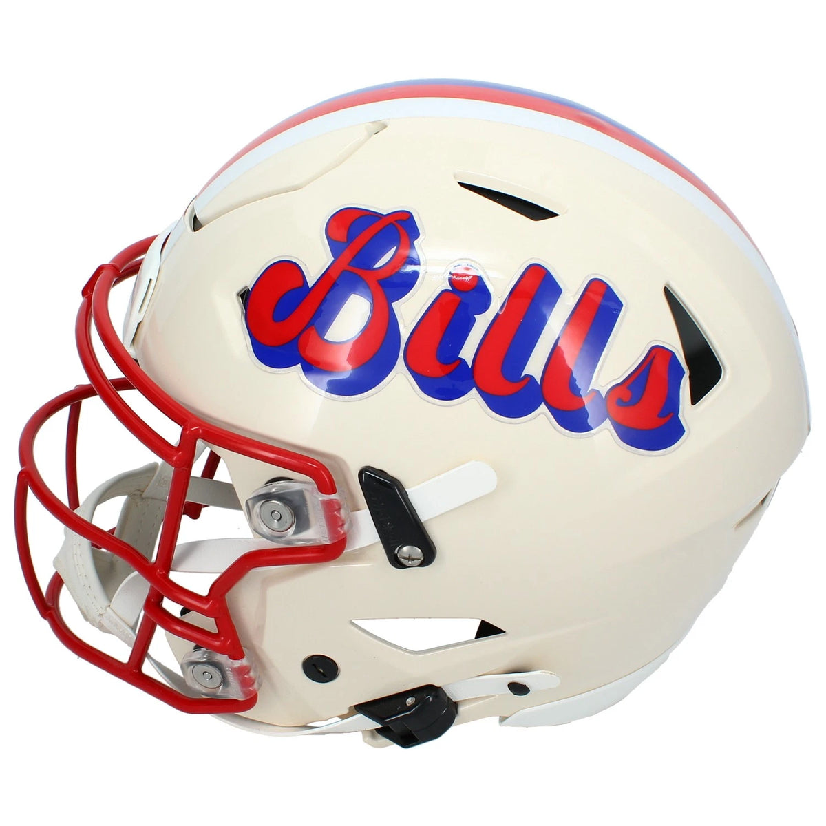 Josh Allen Autographed/Inscribed "BILLS MAFIA" Buffalo Bills RETRO Speedflex Authentic Helmet Beckett Witnessed