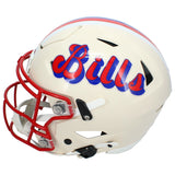 Josh Allen Autographed/Inscribed "BILLS MAFIA" Buffalo Bills RETRO Speedflex Authentic Helmet Beckett Witnessed