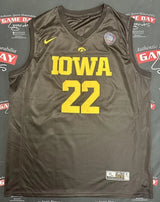 Caitlin Clark Autographed Black Iowa Hawkeyes 2024 Final Four Jersey Panini