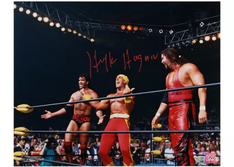Hulk Hogan Autographed WWE/NWO 1996 Bash at the Beach 8" x 10" Photograph Fanatics