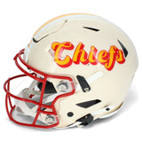 Patrick Mahomes Autographed Kansas City Chiefs RETRO Speedflex Authentic Helmet Beckett Witnessed