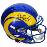 Matthew Stafford Autographed Los Angeles Rams Speedflex Authentic Helmet Beckett Witnessed