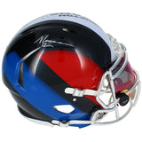 Nico Collins Autographed Houston Texans Custom Painted Art Speed Authentic Fanatics 1/1