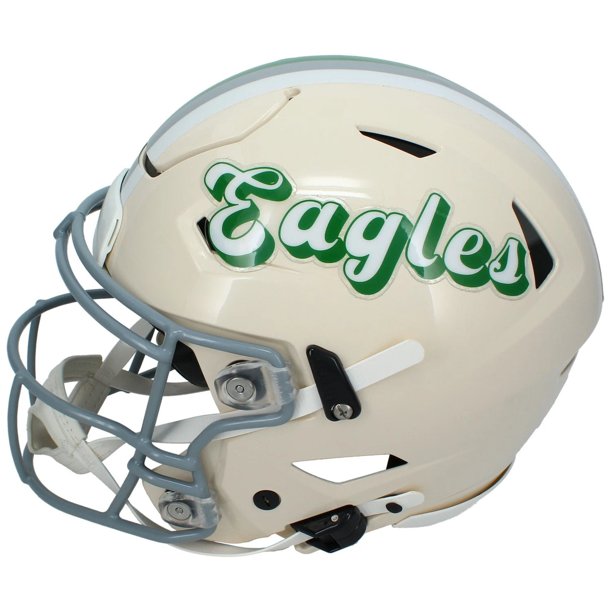Makai Lemon Autographed Philadelphia Eagles RETRO Speedflex Authentic Helmet Beckett Witnessed