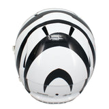 Jeff Blake Autographed Cincinnati Bengals 2022 White Alternate Speed Full Size Helmet Beckett Witnessed