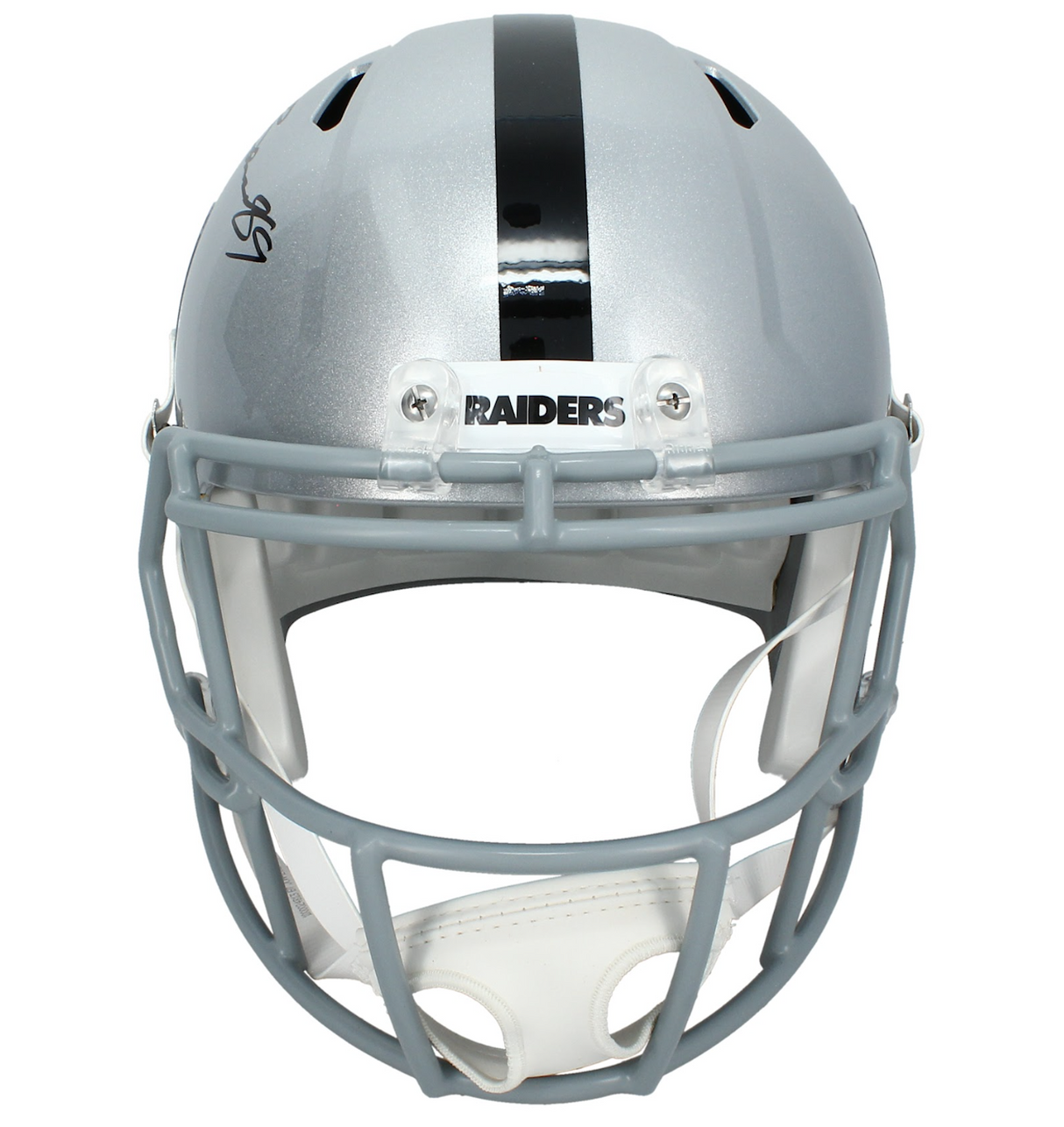 Brock Bowers Autographed Las Vegas Raiders Speed Full Size Helmet Beckett Witnessed