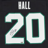 Breece Hall Autographed New York Jets Nike 2024 Black Game Jersey Fanatics