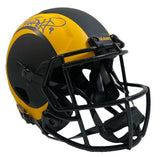 MATTHEW STAFFORD Autographed Los Angeles Rams Eclipse Speed Authentic Helmet FANATICS