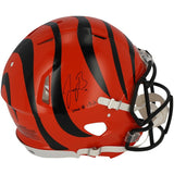 JOE BURROW Autographed "2020 #1 Pick" Cincinnati Bengals Speed Authentic Helmet FANATICS