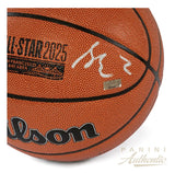 Shai Gilgeous-Alexander Autographed 2025 NBA All-Star Logo Replica Ball Panini