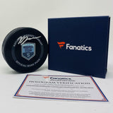 VINCE DUNN Autographed Seattle Kraken Inaugural Season Official NHL Game Puck FANATICS