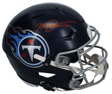 Will Levis Autographed (in Red) Tennessee Titans Speedflex Authentic Helmet LE 8/25 Fanatics