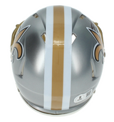 Alvin Kamara Autographed New Orleans Saints Flash Speed Mini Helmet Beckett Witnessed