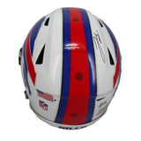 Josh Allen Autographed (Black Ink) Buffalo Bills Speedflex Authentic Helmet Beckett Witnessed