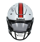Howie Long Autographed Hall of Fame Logo Speedflex Midi Helmet Beckett Witnessed