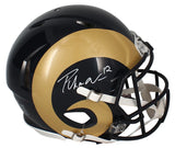 Puka Nacua Autographed Los Angeles Rams 2000-16 Throwback Speed Authentic Helmet Fanatics