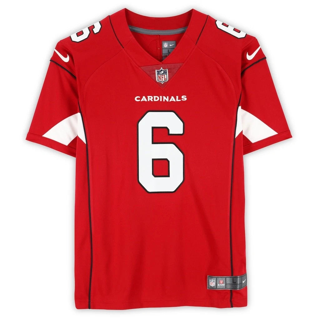 James Connor Autographed Arizona Cardinals Red Nike Limited Jersey Fanatics