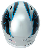 Xavier Legette Autographed Carolina Panthers Speedflex Midi Helmet Beckett Witnessed
