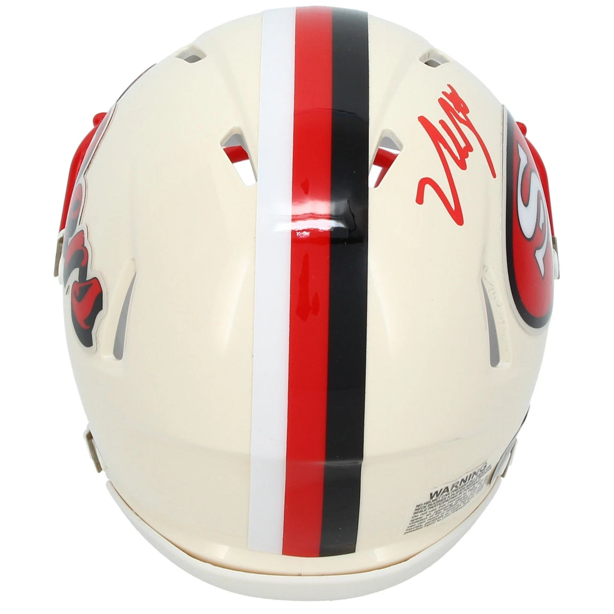 Nick Bosa Autographed San Francisco 49ers RETRO Speed Mini Helmet Beckett Witnessed