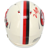 Nick Bosa Autographed San Francisco 49ers RETRO Speed Mini Helmet Beckett Witnessed