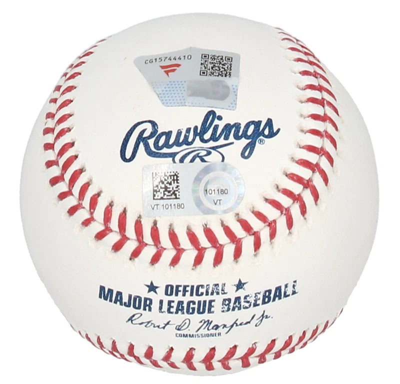 Jordan Lawlar Autographed Official MLB Baseball Fanatics