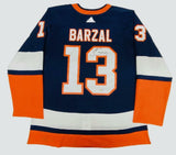 Mathew Barzal Autographed New York Islanders Adidas Reverse Retro Jersey Fanatics