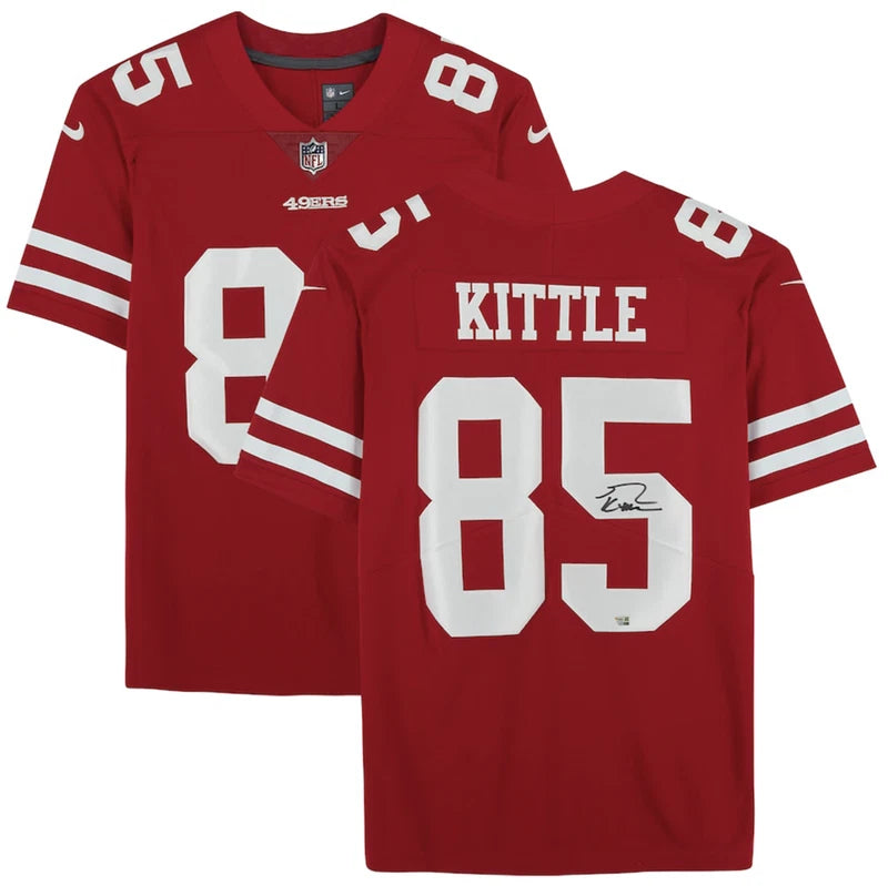 George Kittle Autographed San Francisco 49ers Nike Red Limited Jersey Fanatics
