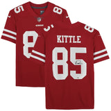 George Kittle Autographed San Francisco 49ers Nike Red Limited Jersey Fanatics