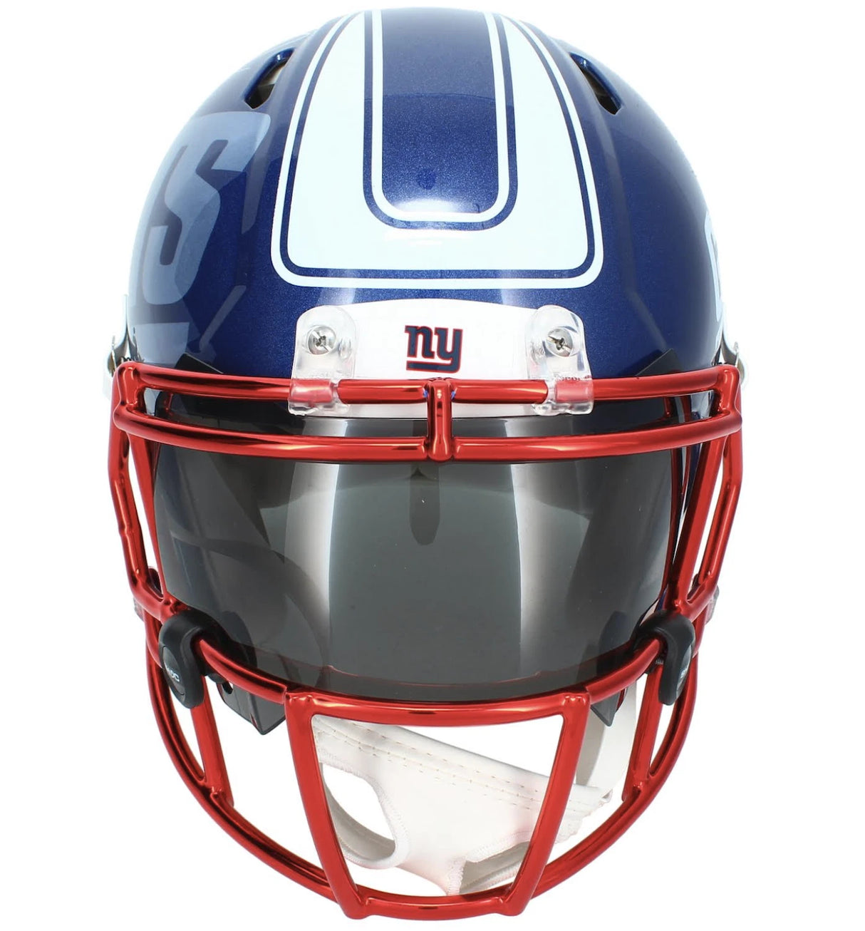 Abdul Carter Autographed New York Giants Artist Painted Speed Authentic Helmet Fanatics LE 1/1