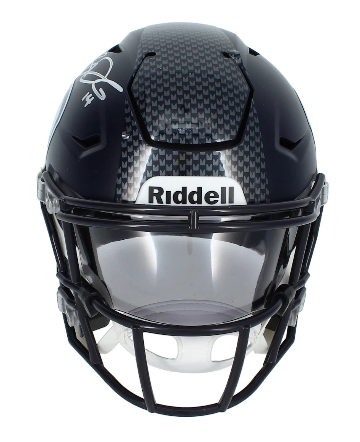 Sam Darnold Autographed Seattle Seahawks Speedflex Midi Helmet Beckett Witnessed