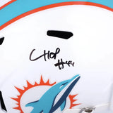 Chop Robinson Autographed Miami Dolphins Speed Full Size Helmet Fanatics