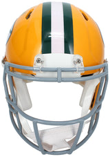 Jordan Love Autographed Green Bay Packers 1961-79 Throwback Speed Authentic Helmet Beckett Witnessed