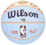 Victor Wembanyama Autographed San Antonio Spurs Wilson 2024-25 City Collector Edition Basketball Fanatics