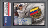 Gleyber Torres New York Yankees Autographed 2020 Topps Relic #GGM-GT #8/10 Card TOPPS