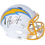 Justin Herbert Autographed Los Angeles Chargers Speed Full Size Helmet Fanatics