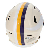 Fran Tarkenton Autographed/Inscribed "HOF 86" Minnesota Vikings RETRO Speedflex Authentic Helmet Beckett Witnessed